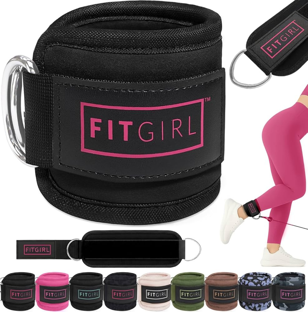 FITGIRL Ankle Strap for Cable Machine \u2013 Premium Padding and Comfort for Cable Exercise Machi... | Amazon (US)