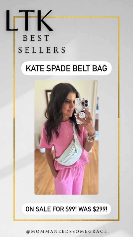Weekly most loved items, Kate spade belt bag! Would make a great Mother’s Day present!

#LTKfindsunder100 #LTKstyletip #LTKsalealert