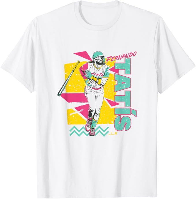 Fernando Tatis Jr. - 90s Style - San Diego Baseball T-Shirt | Amazon (US)