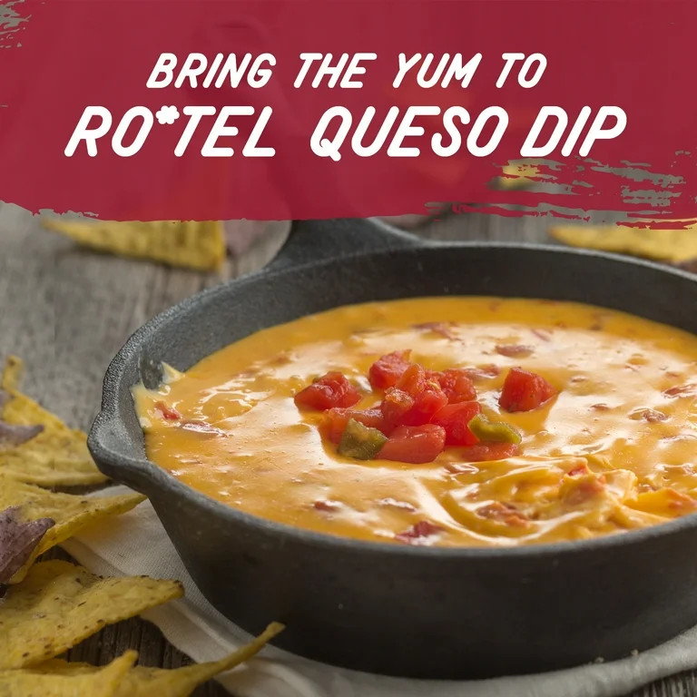 ROTEL Fire Roasted Diced Tomatoes & Green Chilies, 10 oz | Walmart (US)