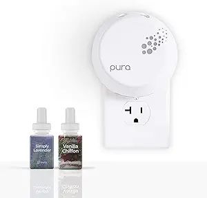 Pura Smart Home Fragrance Device Bundle (Simply Lavender and Vanilla Chiffon) | Amazon (US)