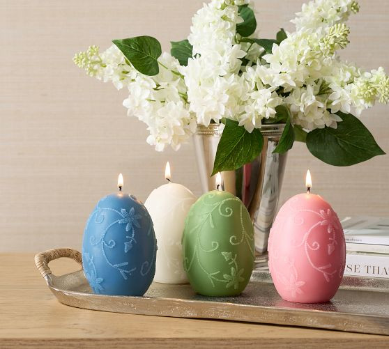 Easter Egg Candles - Mixed Set of 4 | Pottery Barn (US)