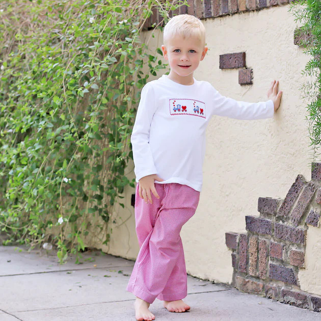 Love Overload Smocked Pant Set | Classic Whimsy