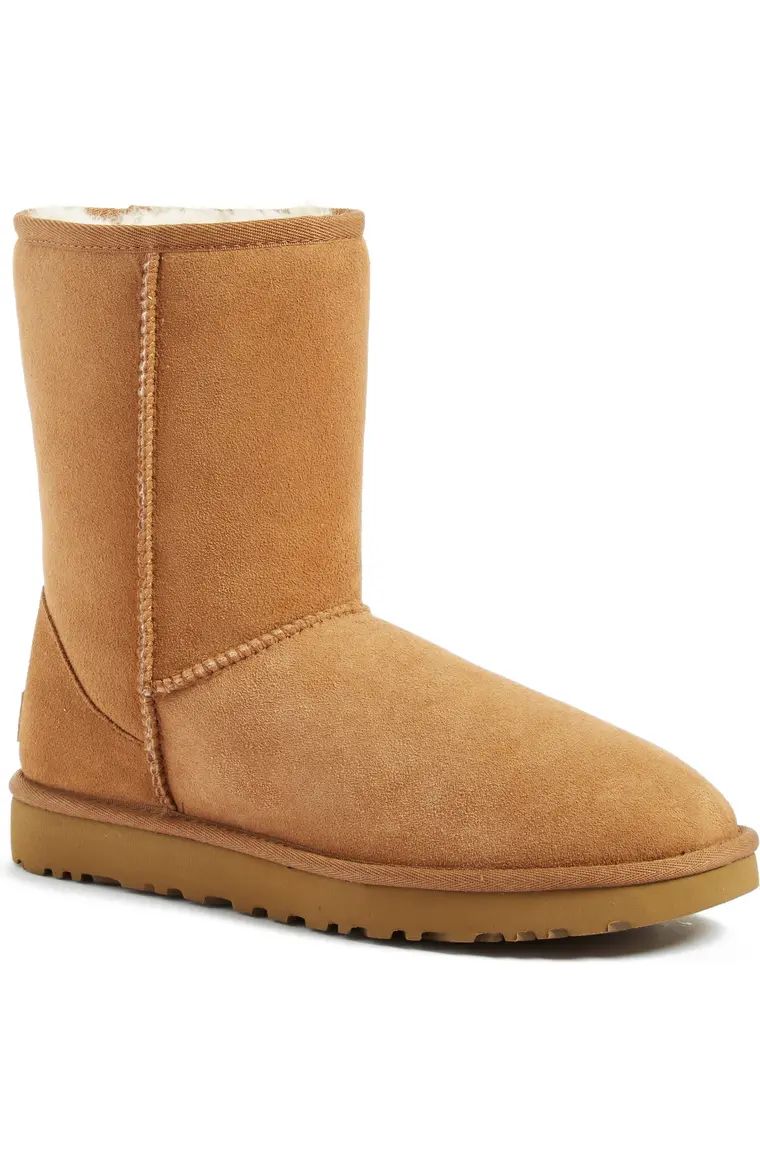 Classic II Genuine Shearling Lined Short Boot | Nordstrom