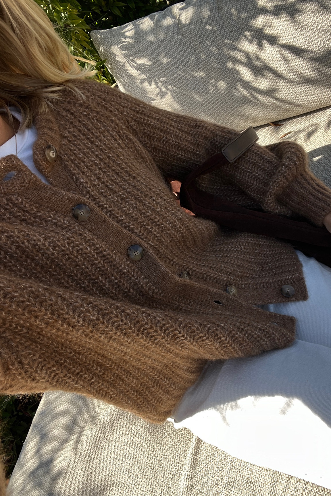 my fav knit cardigan, I have it in 3 different colors