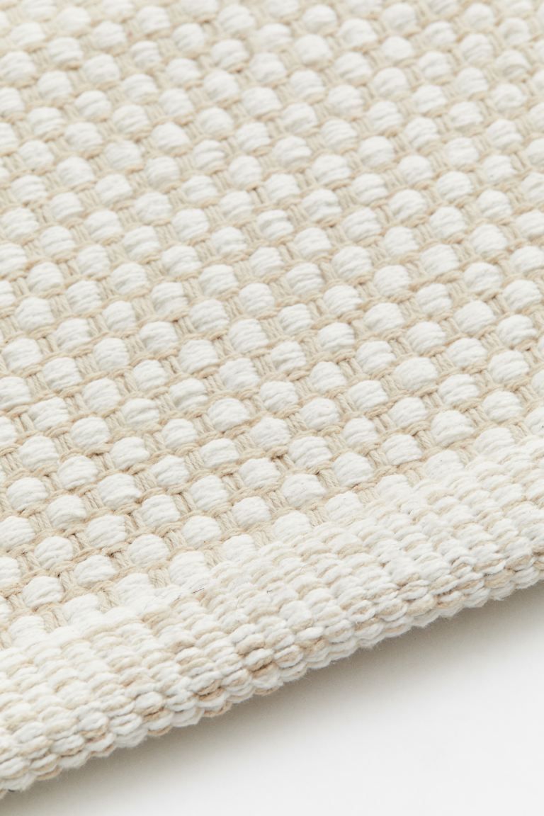 Textured Cotton Rug | H&M (US)