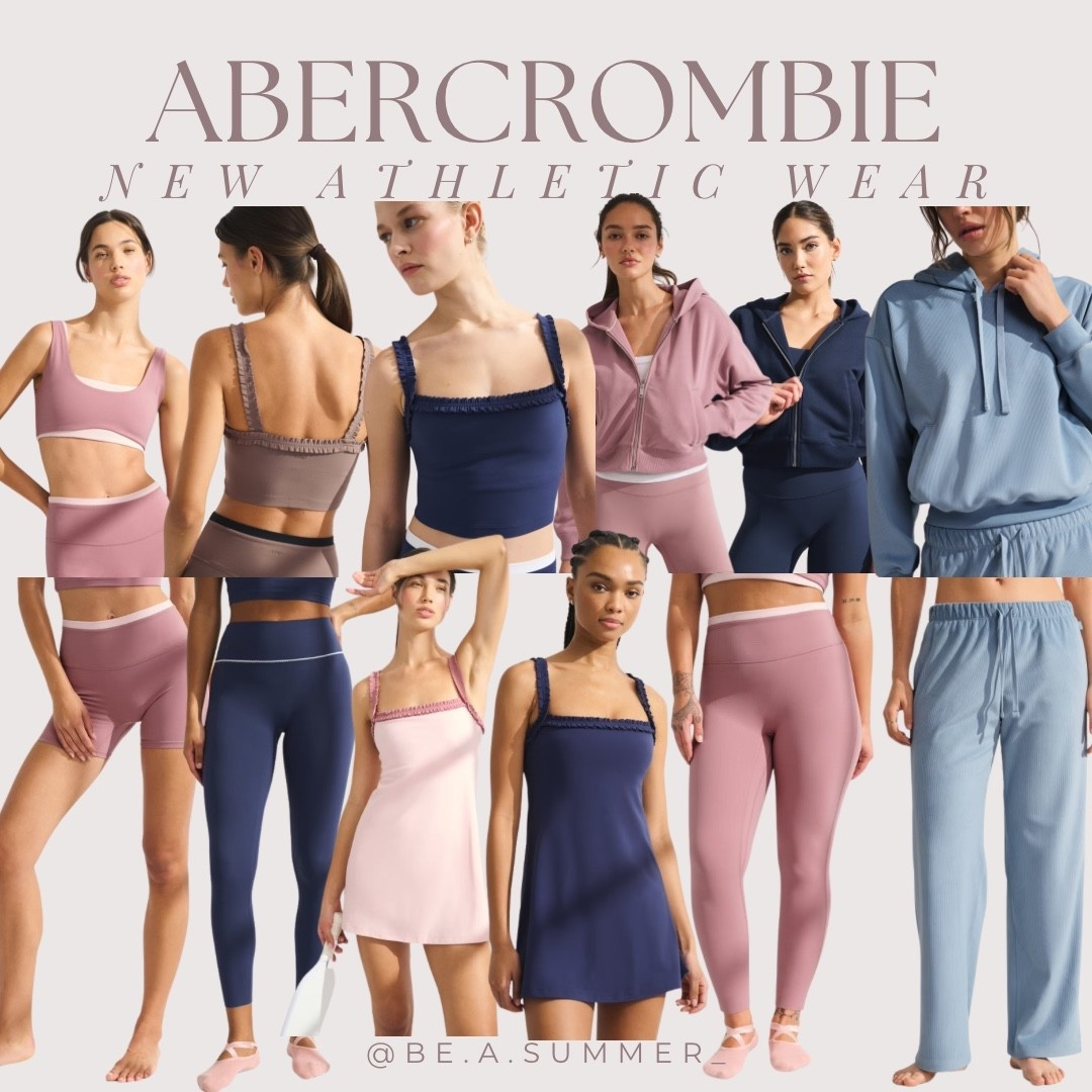 New Athletic Wear Arrivals @abercrombie 🖇️✨

Color analysis / summer / beasummer / haul 

#LTKActive #LTKselfcare #LTKfitnessgoals