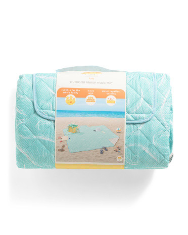 Sea Swirl Family Picnic Mat | TJ Maxx