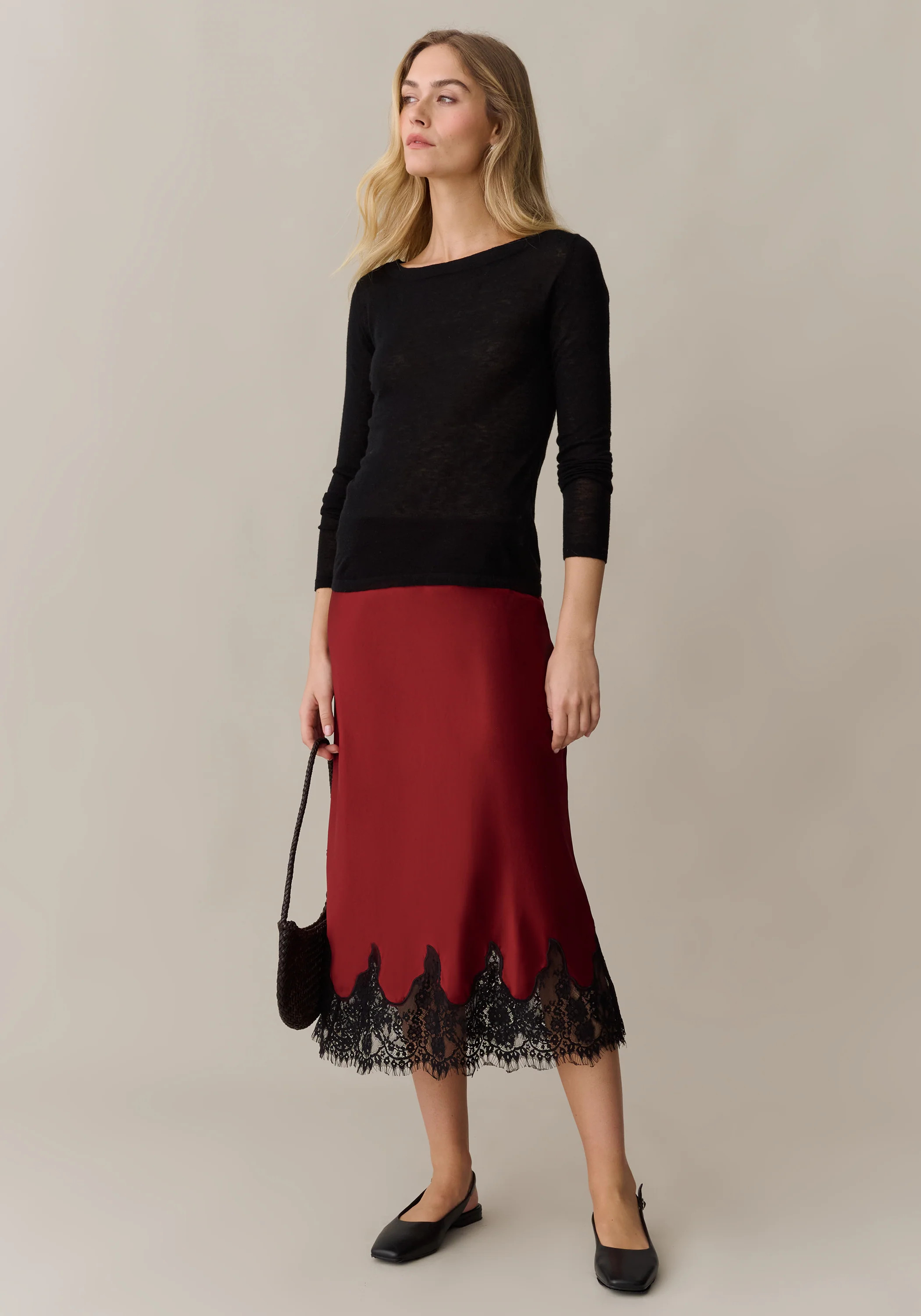 Evren Silk Skirt | Few Moda