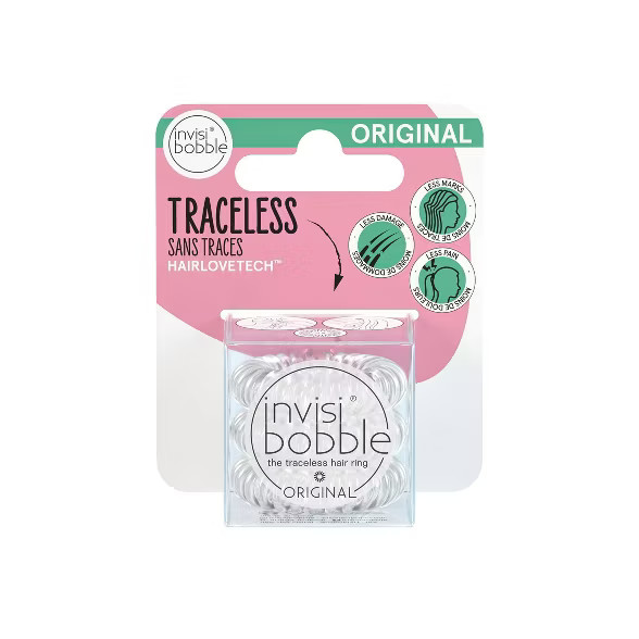 invisibobble Original Crystal Clear Hair Elastic | Target