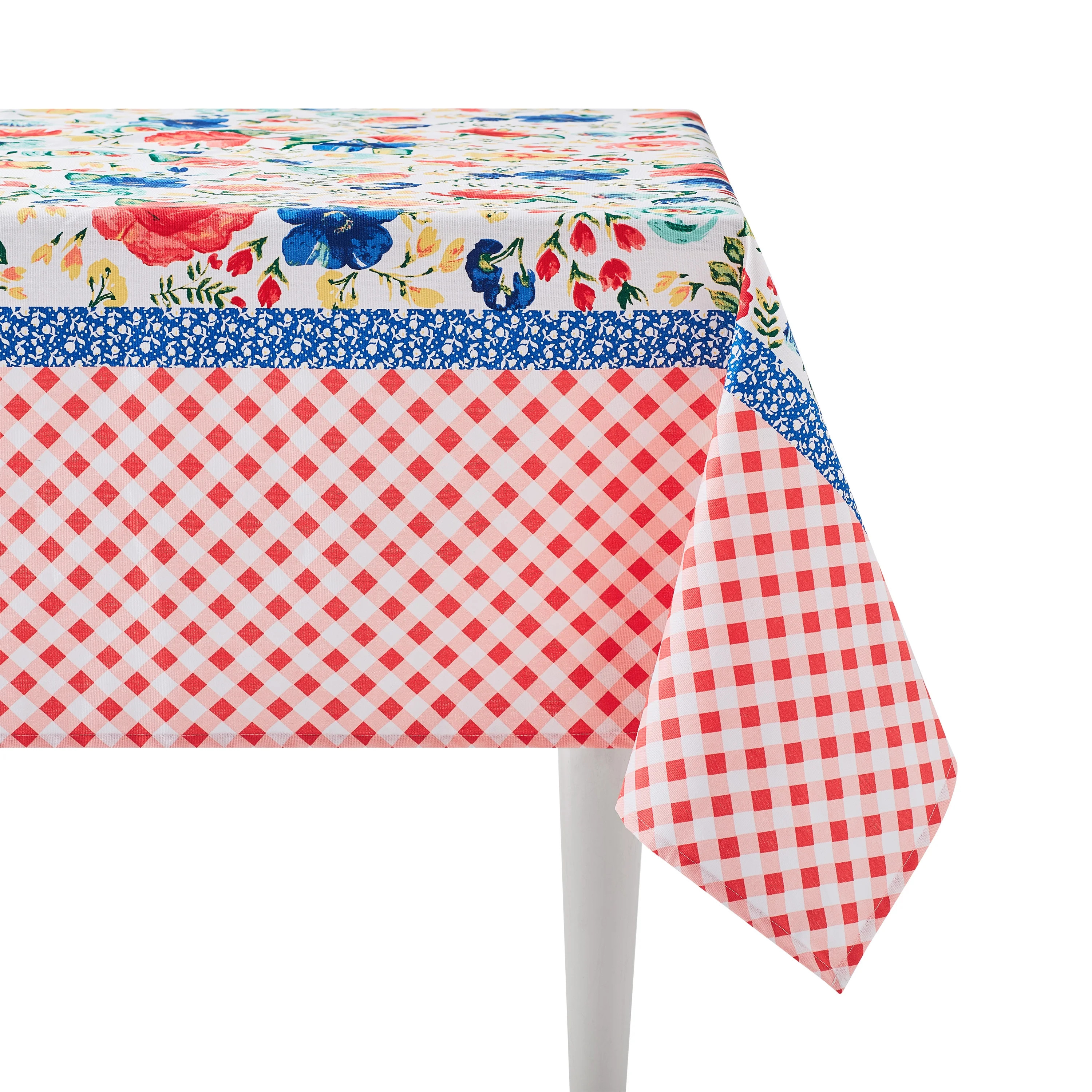 The Pioneer Woman Delaney Rectangular Fabric Tablecloth, 60" x 102" - Walmart.com | Walmart (US)