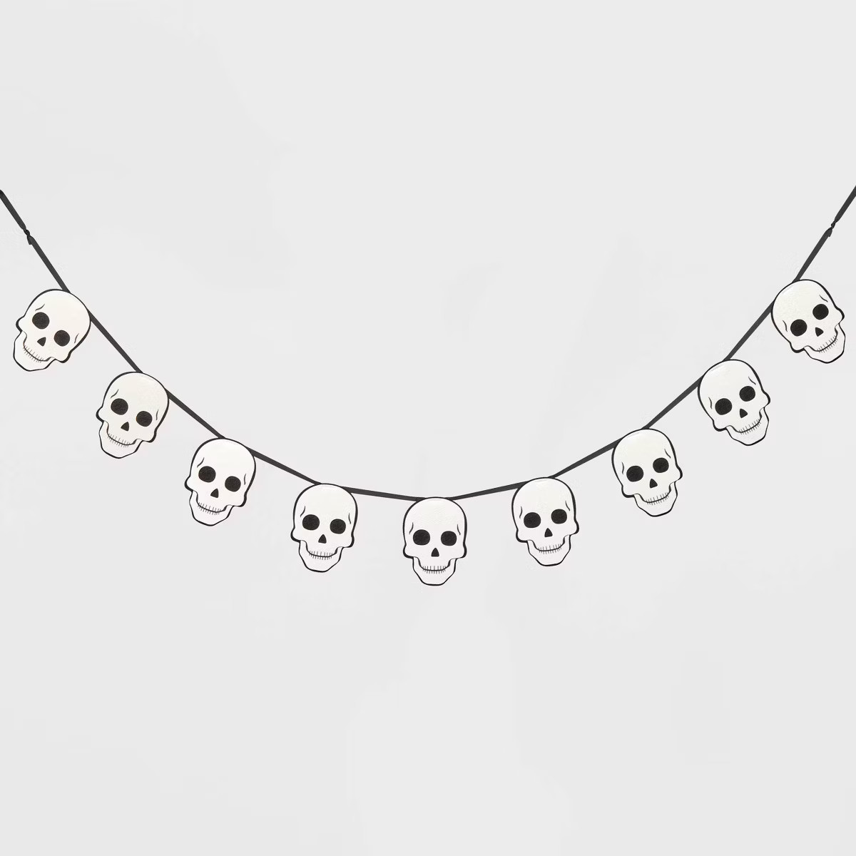 6' Felt Skull Halloween Garland - Hyde & EEK! Boutique™ | Target