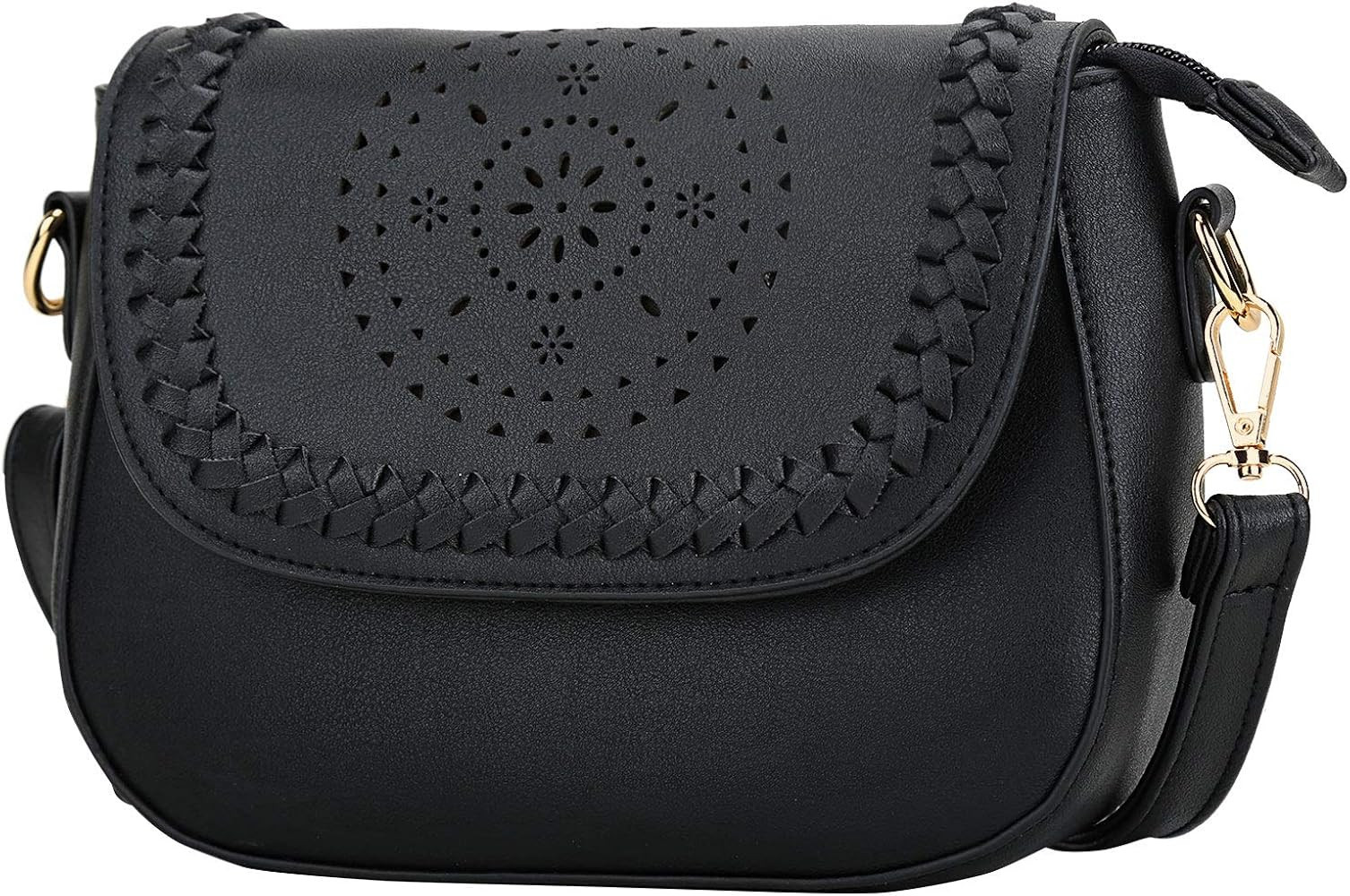 KKXIU Crossbody Bags for Women Hollow Purses with Adjustable Strap | Amazon (US)