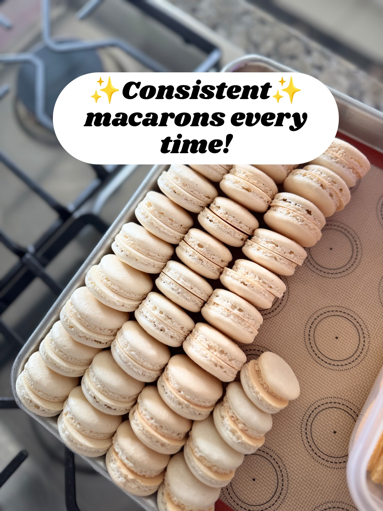 Even if you only make macarons occasionally like me, you NEED a set of two mats. You want to be able to work on two trays of cookies at once and these guide circles give total control over how consistent the sizing is! 

#LTKFamily #LTKGiftGuide #LTKHome