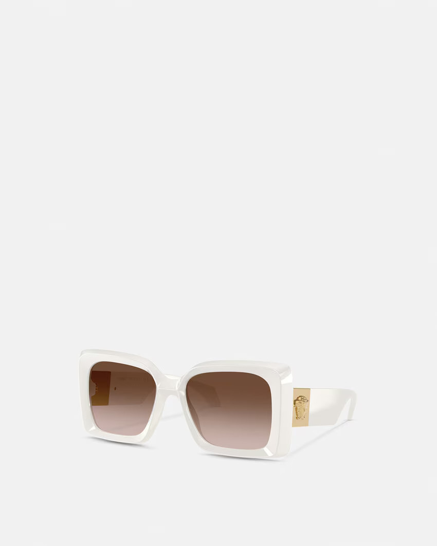 Medusa Plaque Maxi Sunglasses | Versace (US)