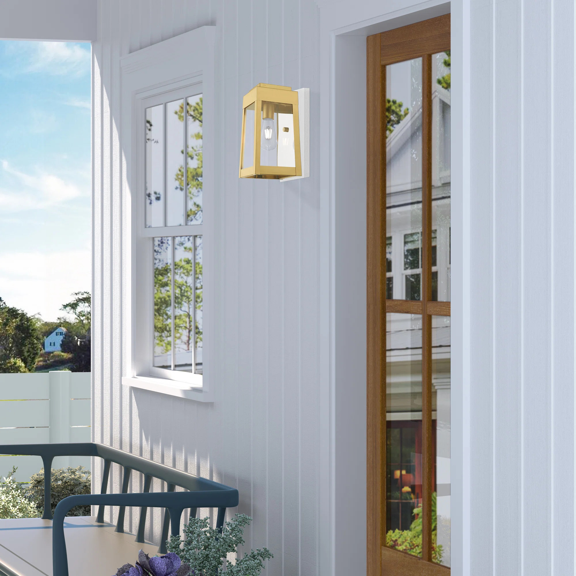 Antionetta Solid Brass Wall Light | Wayfair North America