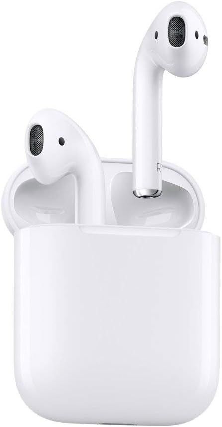 Apple MMEF2AM/A AirPods Wireless Bluetooth Headset for iPhones with iOS 10 or Later White - (Rene... | Amazon (US)