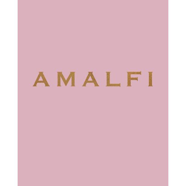 Favorite Travel Destinations in Blush: Amalfi: A decorative book for coffee tables, bookshelves a... | Walmart (US)