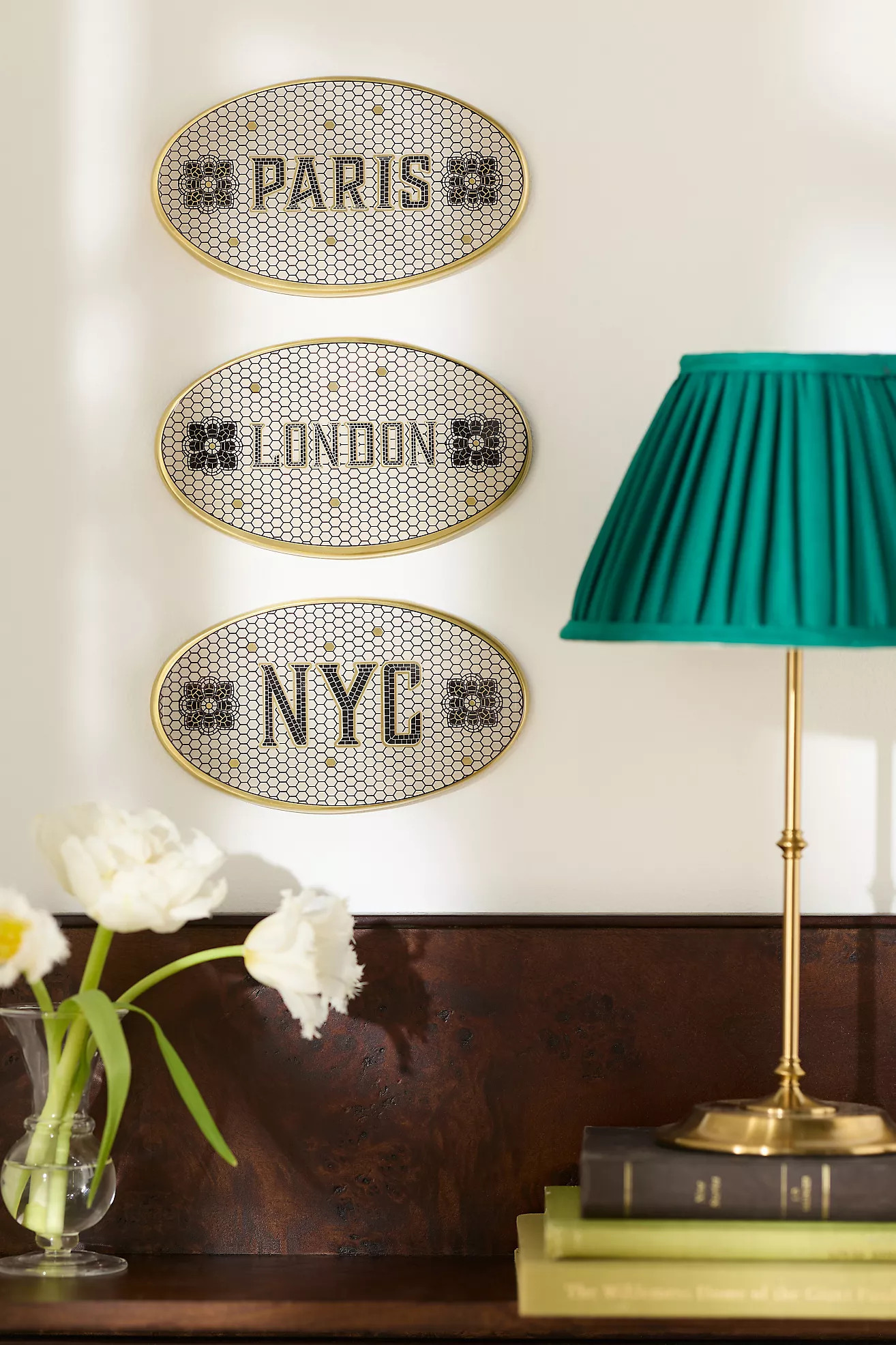 Bistro Tile City Gallery Wall Charm | Anthropologie (US)