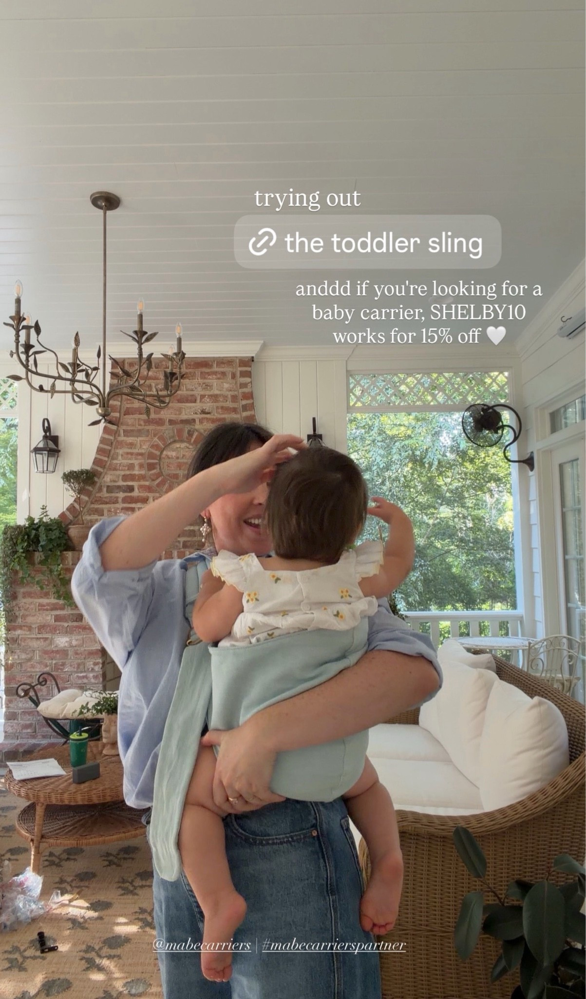The toddler sling 🤍

#LTKBaby #LTKKids #LTKmomlife