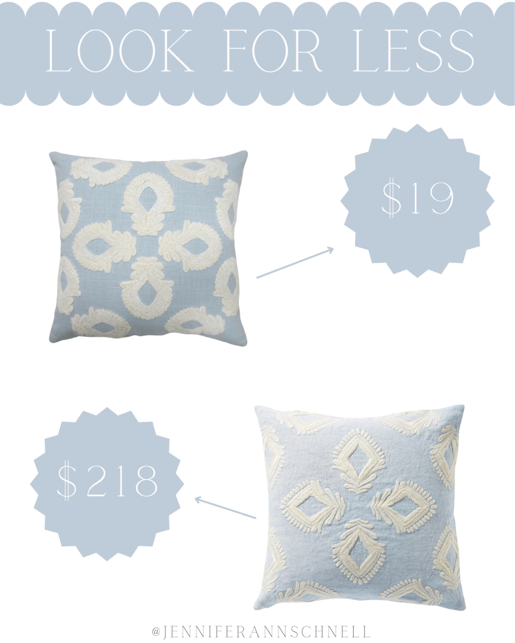 Serena & Lily Leighton pillow cover look for less for only $19! Linked some other pretty coastal finds from At Home.

Serena & Lily dupe, coastal decor, beach house decor, beach decor, coastal home decor, coastal decorating, coastal interiors, coastal house decor, beach style, neutral home decor, modern traditional, traditional home decor, coastal hamptons Nantucket home decor, classic, timeless, blue & white home decor, coastal grandmillennial, coastal grandmother

#LTKfindsunder50 #LTKstyletip #LTKhome