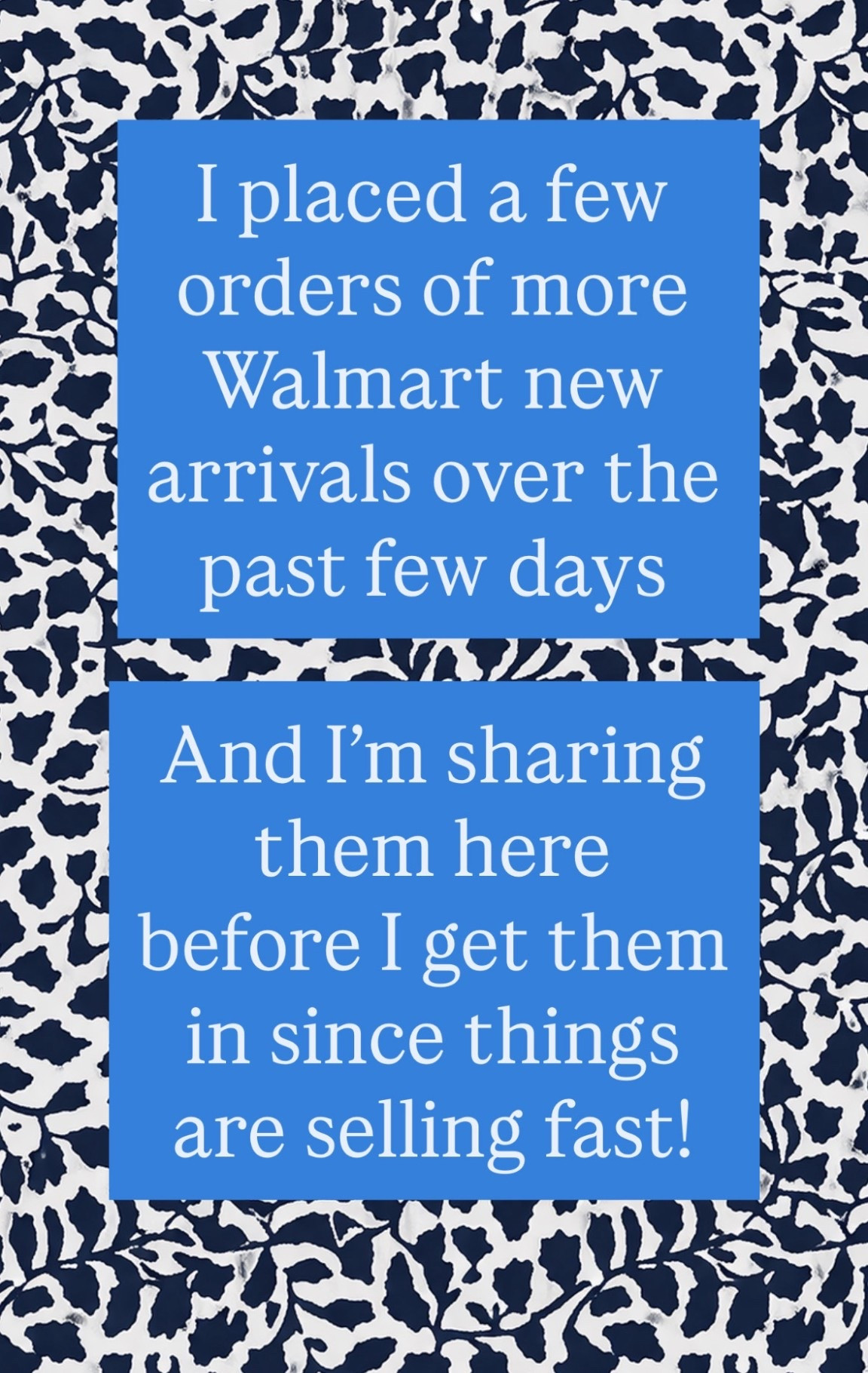 My latest Walmart orders!

#LTKOver40 #LTKSeasonal
