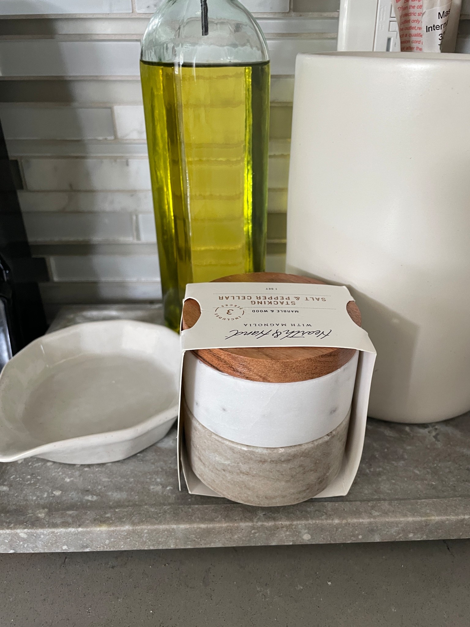 This salt/pepper cellar 🤌🏼
New kitchen finds 


#LTKHome