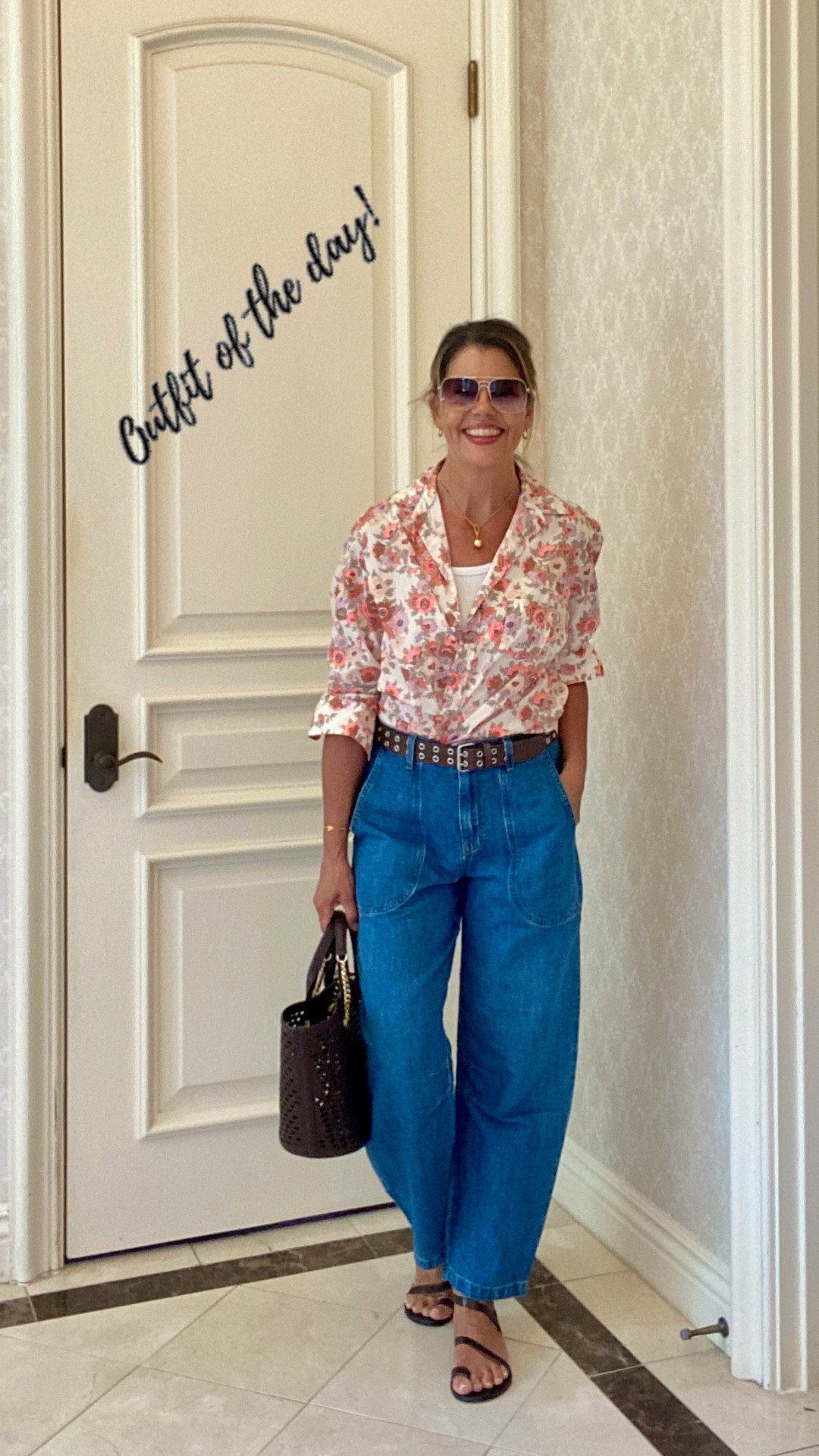 Endless ways to style this Frank Eileen “Eileen” button down shirt in a cheery Liberty Print. Style here with TWP Jetties beach pant in denim, favorite @Quince ribbed $20 tank.

Exact @Frank & Eileen print still available, select prints on sale (under $100!!) at Nordstrom Rack in the Eileen and Jolene (tad longer) style and linked below 

Limited sizes in my exact pant under $200 at Nordstrom Rack - dont wait! 🏃🏻🏃🏻🏃🏻





#LTKSaleAlert #LTKootd #LTKOver40