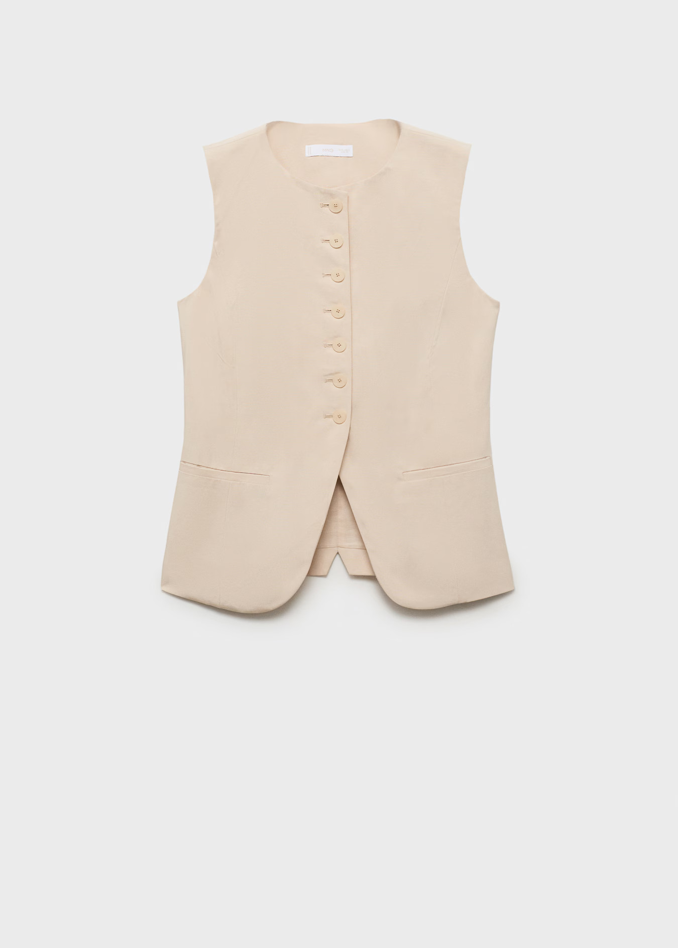Suit waistcoat with buttons - Women | MANGO USA | Mango (US/MX/AU)