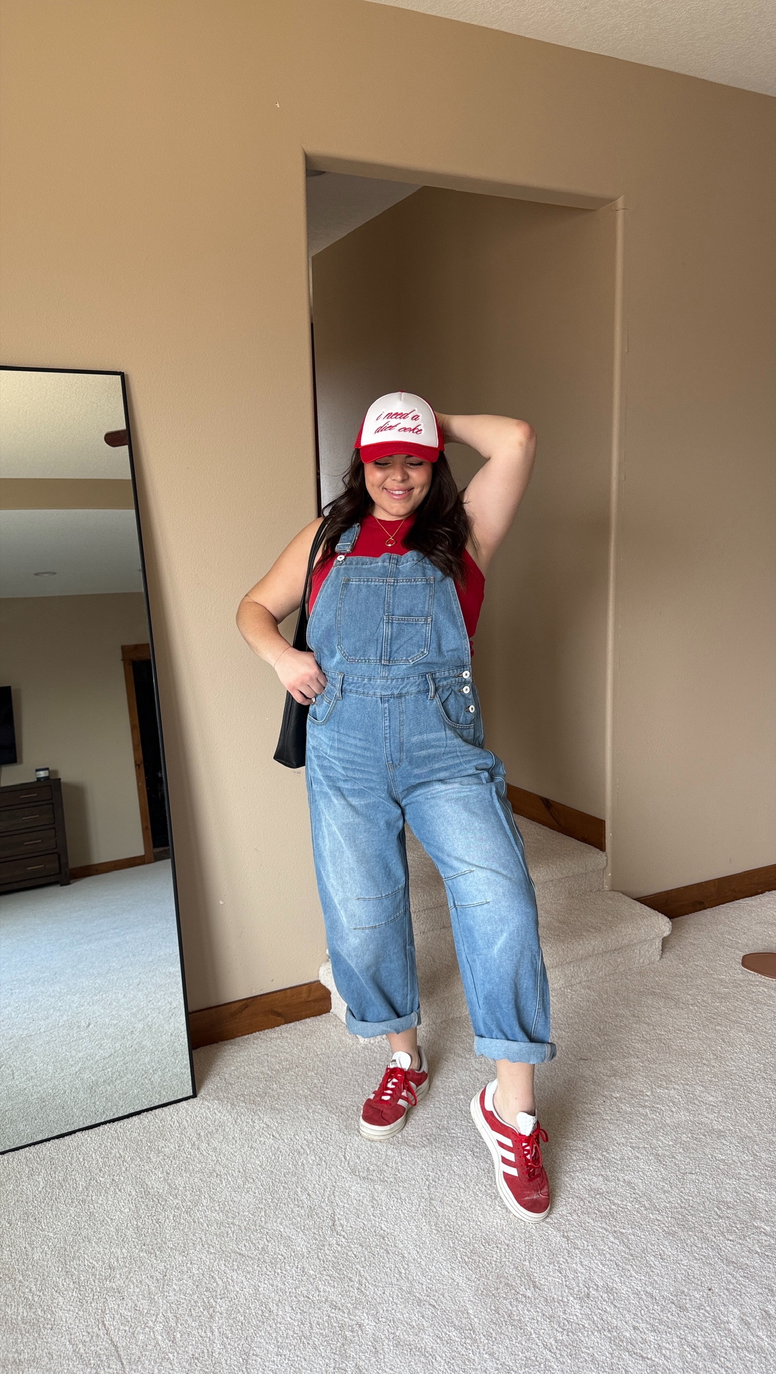 Casual everyday outfit for a mom on the go! Loving these barrel overalls - there are so many ways to style them! Dress them up for date night or wear them more casual for running errands. 

#LTKMidsize #LTKStyleTip #LTKSeasonal