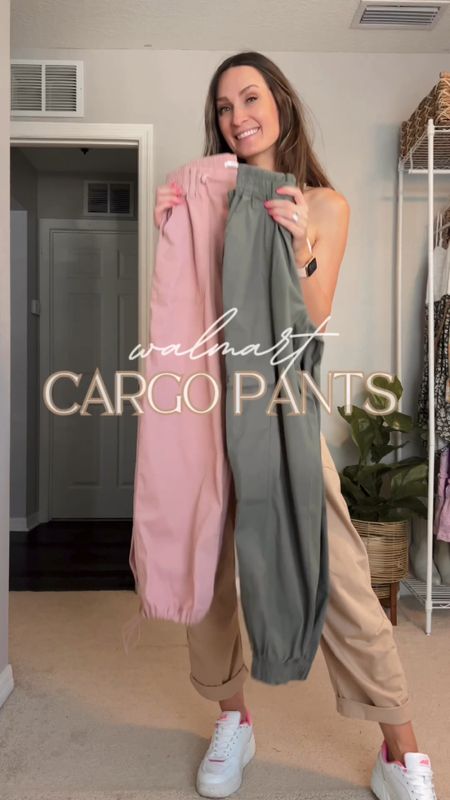 RESTOCKED!!! Walmart restocked these best selling pink cargo pants!! They are so good!! 😍👏🏼🩷

#walmartfashion #walmartfind #walmartoutfit

#LTKMostLoved #LTKVideo #LTKfindsunder50