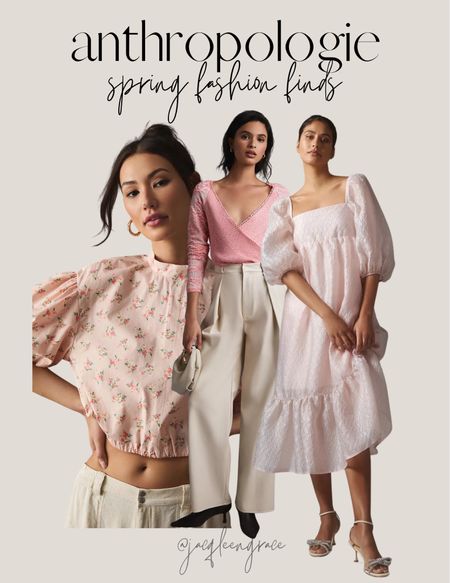 Anthropologie spring fashion finds! Budget friendly finds. Anthropologie Glam Chic Fashion, Parisian Style. Splurge worthy finds.

#LTKFind #LTKstyletip #LTKfit