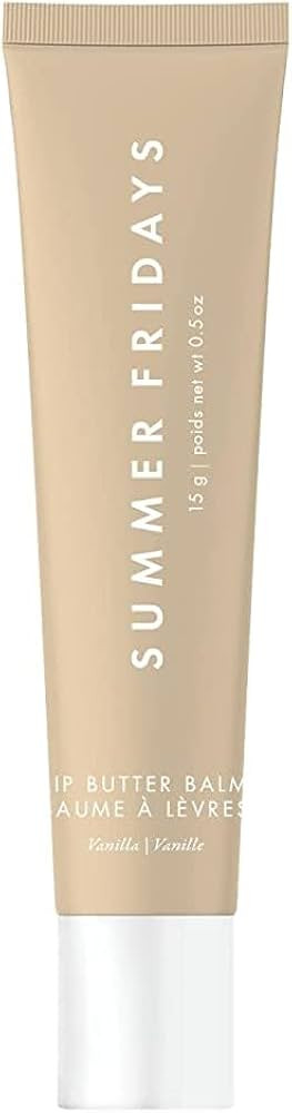 Summer Fridays Lip Butter Balm - Day/Night Hydrating Lip Mask - Shea Butter, Vegan - Vanilla (0.5... | Amazon (US)