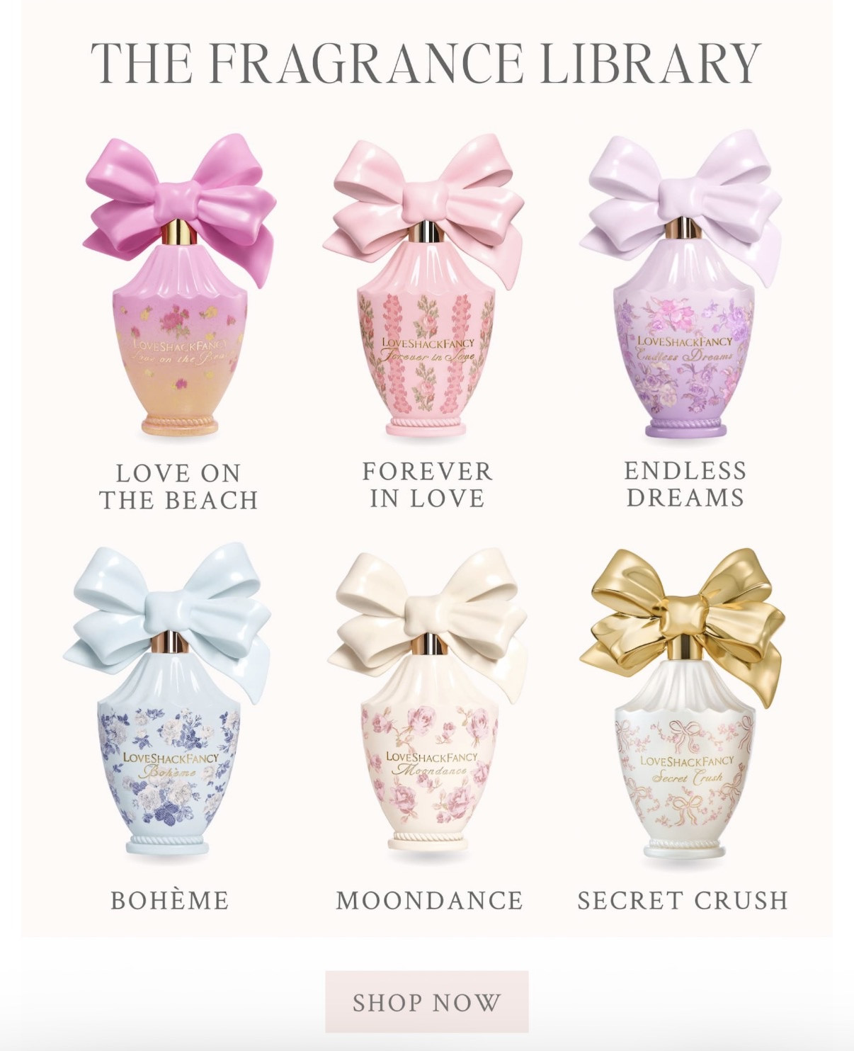 Get her these LoveShackFancy fragrances for Valentine’s Day 💕✨
Soft, romantic, and effortlessly feminine — the kind of scent that feels personal and unforgettable.
I linked my favorite LoveShackFancy perfumes on LTK if you’re gifting something that’s pretty, thoughtful, and guaranteed to be loved.

#valentinesdaygifts #loveshackfancy #fragrancegift #perfumeaddict #femininescents #LTKbeauty #LTKfinds #LTKsale #shoppingfavorites #onlineshopping #giftinspo #ShoppingWithPriiincesss #Atlantamom #AtlantaCreator #Atlantacontentcreators

#LTKWorkwear #LTKSeasonal #LTKselfcare