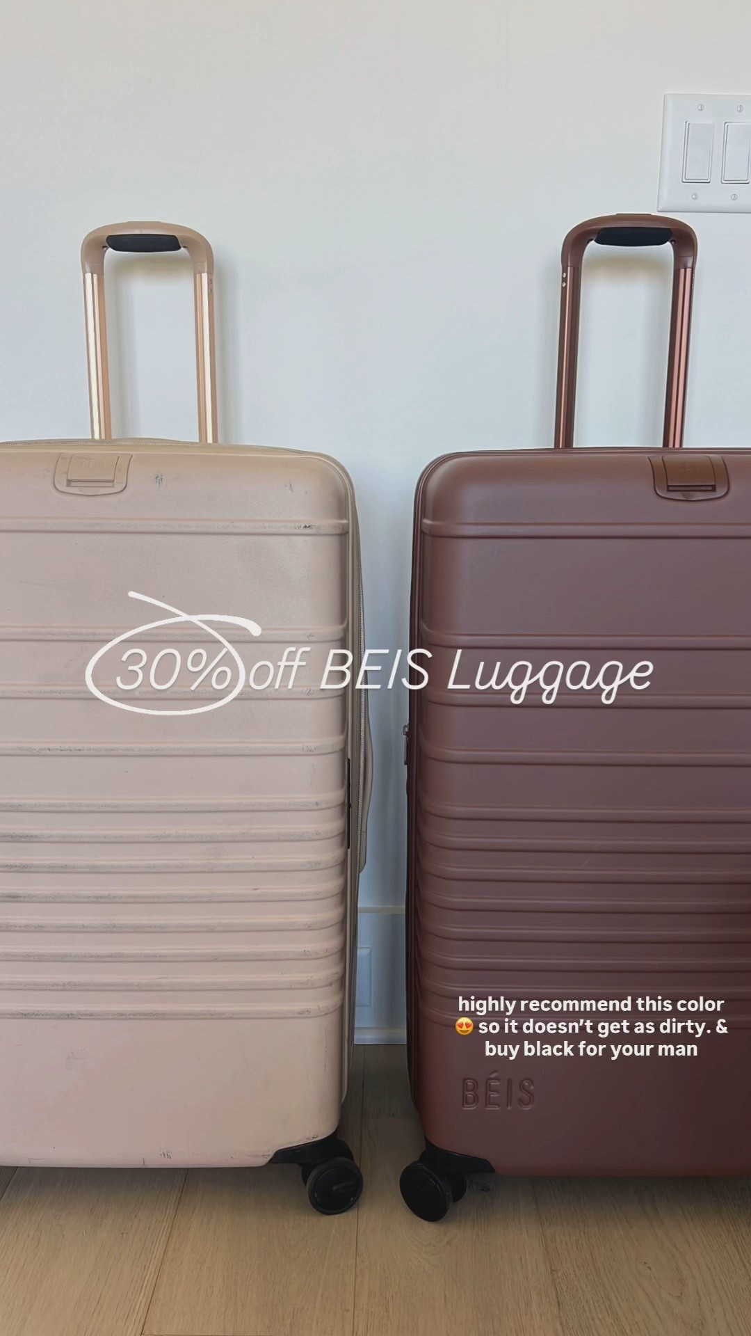 Beis luggage travel on sale highest discount all year! Never seen a sale this big

#LTKTravel #LTKCyberWeek #LTKSaleAlert