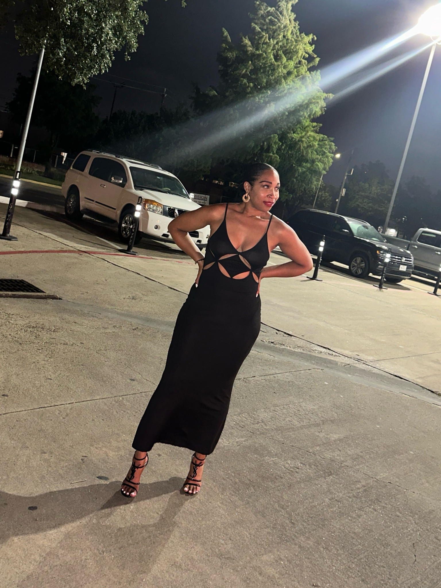 My outfit for girls night out and I received so many compliments. 

I’m wearing a size medium for a fitted look. The dress does have a little stretch. 


#girlsnightout #datenight #dress #dresses #blackdresses #datenightoutfit #styleinspo #outfitinspo #ootd #lotd #summerdress #weekendoutfit #whatiwore #myootd #trending

#LTKFind #LTKunder100 #LTKstyletip

#LTKStyleTip #LTKFindsUnder50 #LTKParties