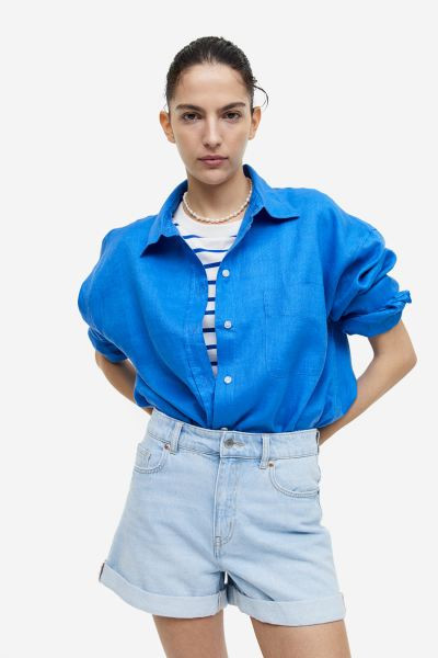 Mom High Denim Shorts | H&M (UK, MY, IN, SG, PH, TW, HK)