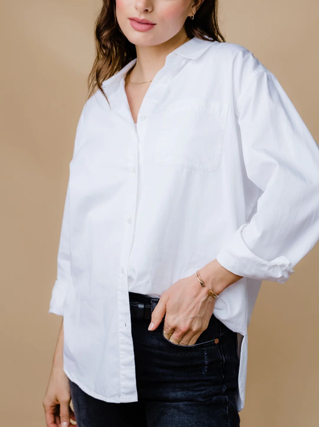 Harris Oversized Button Down Shirt | ABLE Clothing