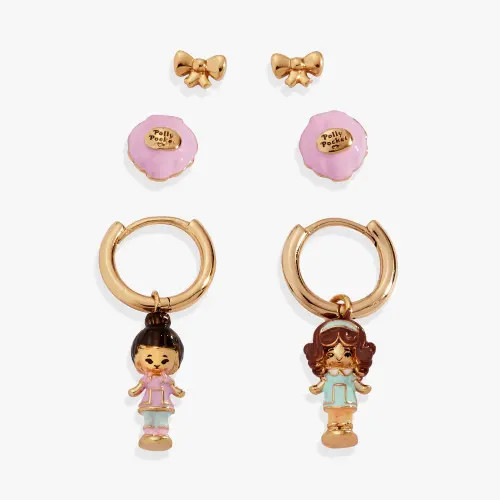 Alex and Ani Polly Pocket Earring Set in Gold at Nordstrom | Nordstrom