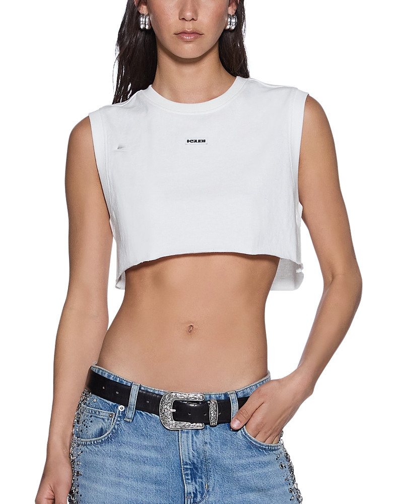 Ksubi Labels Crop Tank | Bloomingdale's (US)