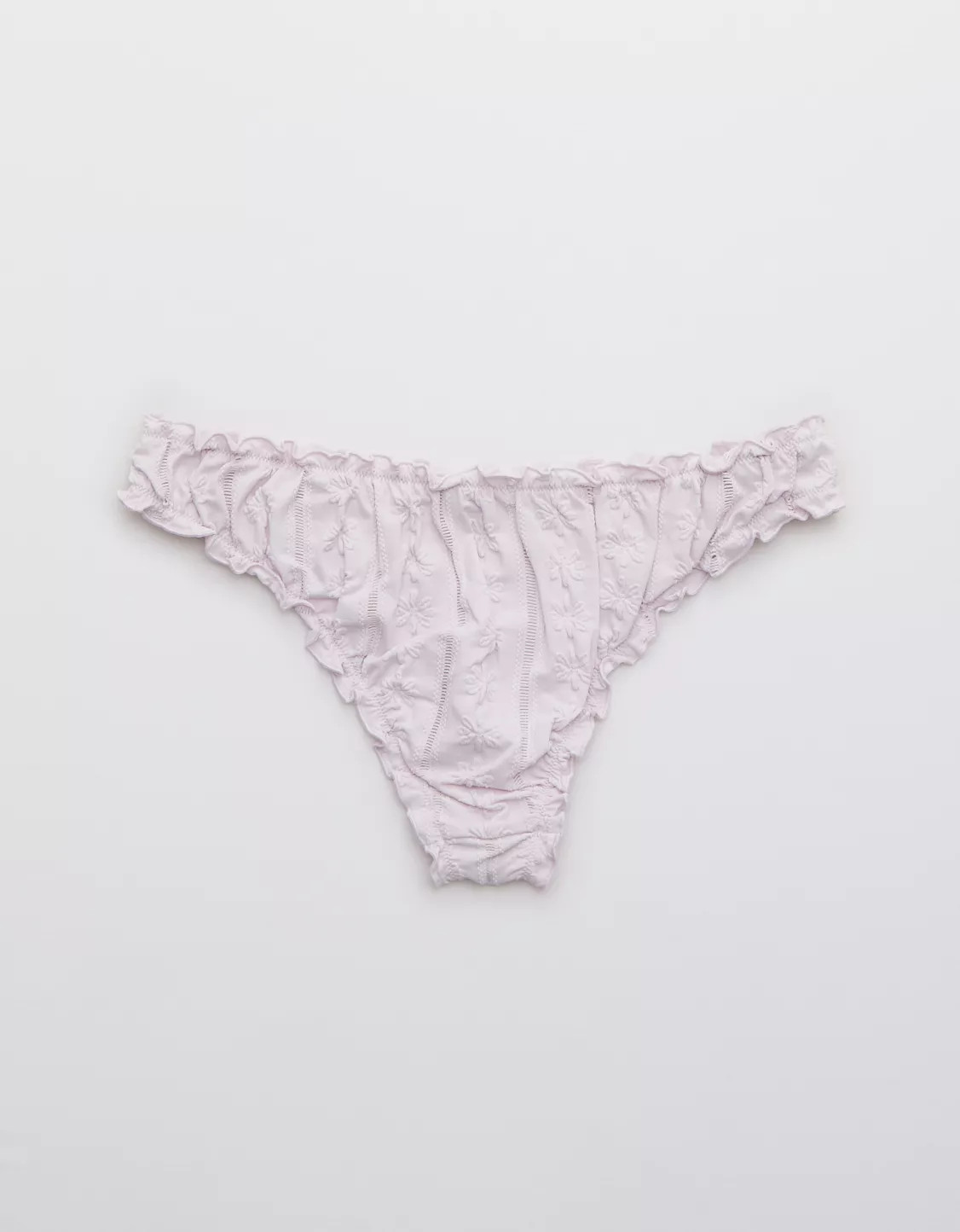 Aerie Eyelet Cheeky Bikini Bottom | American Eagle Outfitters (US & CA)