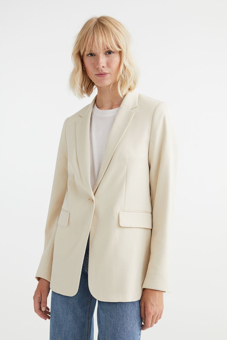 Single-breasted jacket | H&M (UK, MY, IN, SG, PH, TW, HK)