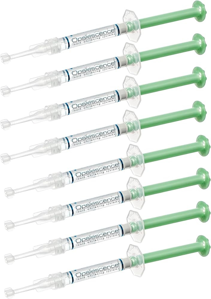 Opalescence 20% Gel Syringes Teeth Whitening - Refill Kit (8 Syringes) Carbamide Peroxide, Fluori... | Amazon (US)