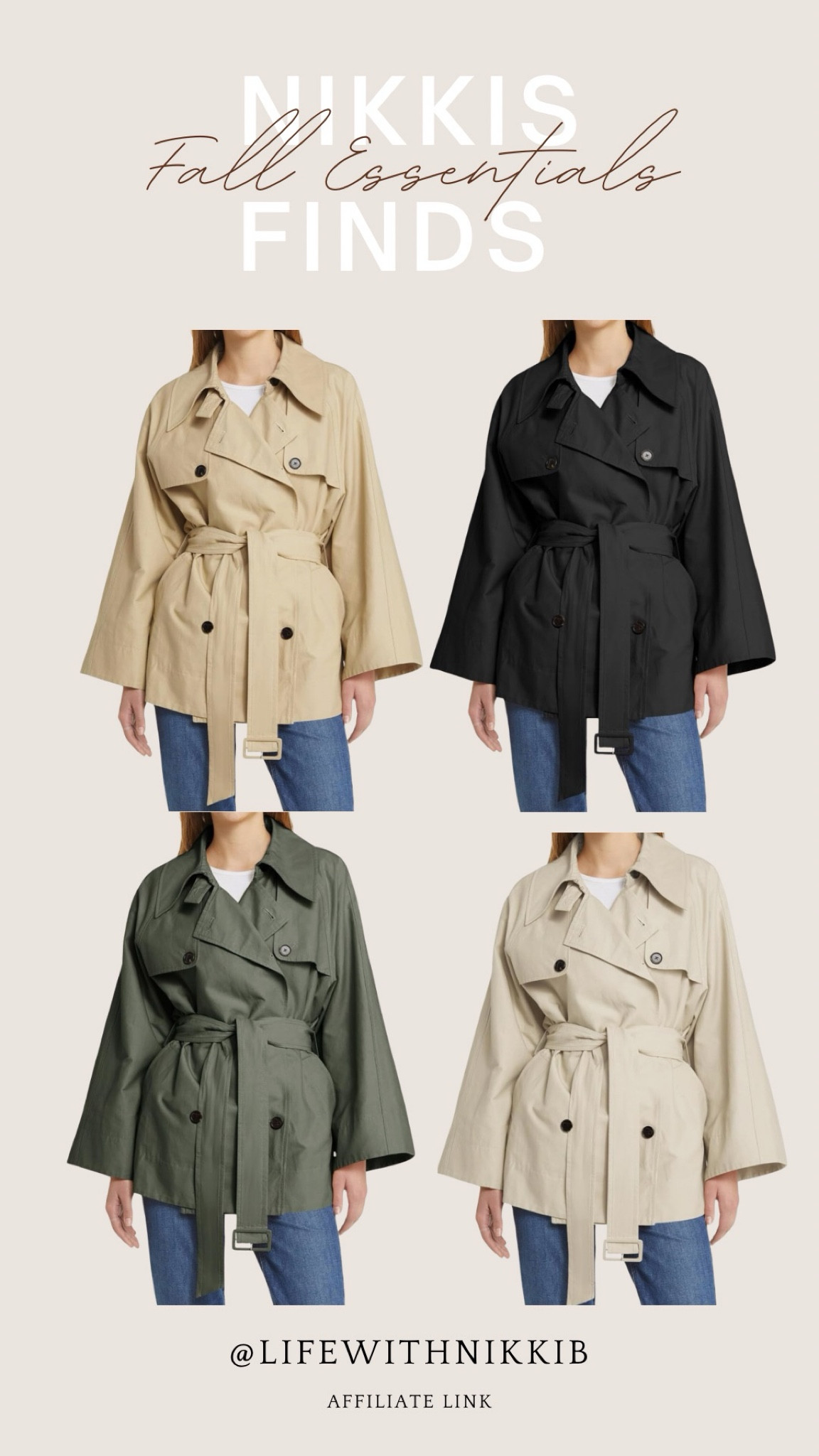 Classic trench with a modern twistt

#LTKMidsize #LTKSeasonal #LTKStyleTip