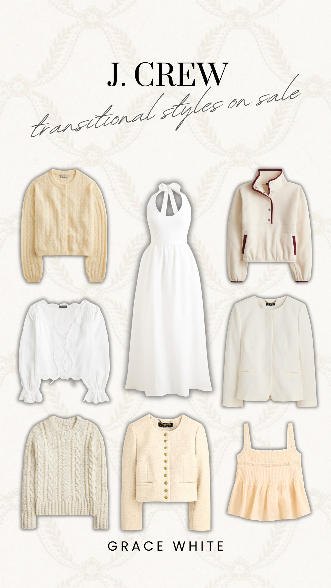 Get an extra 30% off sale styles with code SALETIME

j crew, j crew warm weather, warm weather fashion, transitional styles, warmer clothing, warmer fashion, butter yellow, grace white 

 #LTKootd #LTKSeasonal #LTKSaleAlert