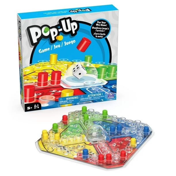 Spin Master Games, Pop-Up Game for Kids Colorful 2-4 Player Popping Board Game for Family Game Ni... | Walmart (CA)