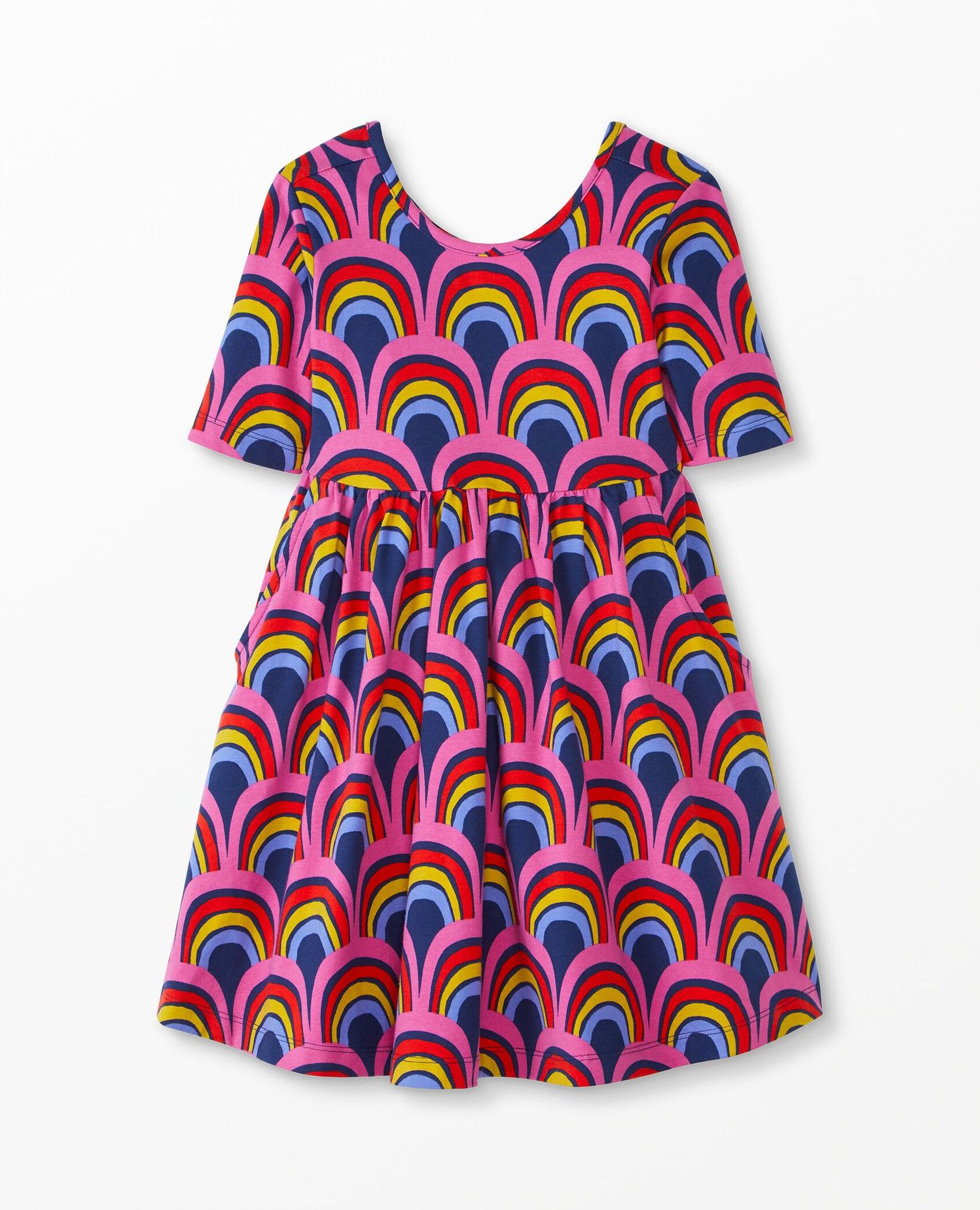 Print Super Soft Skater Dress | Hanna Andersson