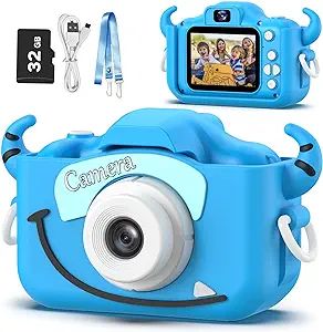Goopow Kids Camera Toys for 3-8 Year Old Girls Boys,Children Digital Video Camcorder Camera with ... | Amazon (US)