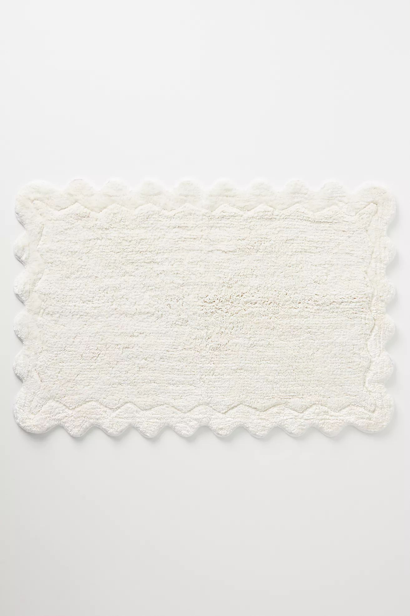 Maeve by Anthropologie Scalloped Bath Mat | Anthropologie (US)