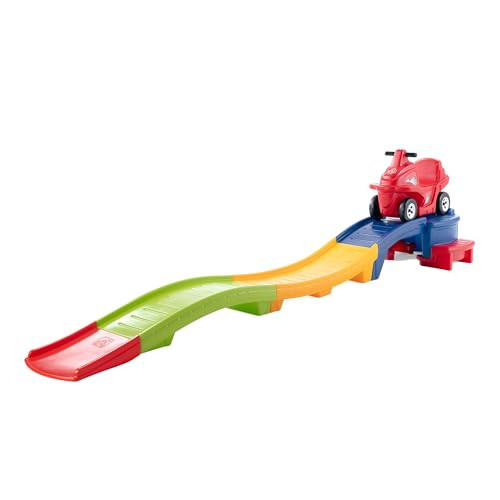 Step2 Up & Down Roller Coaster Kids Ride On Toy, Push Car, Indoor/Outdoor Playset, Made of Durable Plastic, Max Weight 50 lbs., For Toddlers 2-5 Years Old, Multicolor | Amazon (US)